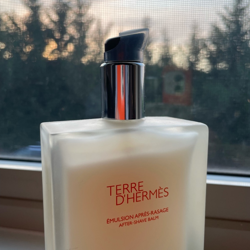 HERMÈS MENS AFTER SHAVE BALM 3.3oz **HALF FULL**